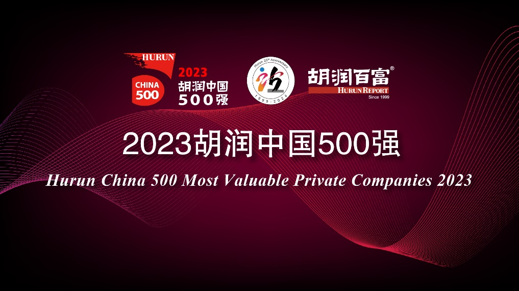 《2023胡潤中國500強》重磅發(fā)布，
名創(chuàng)優(yōu)品榮登新上榜企業(yè)TOP10